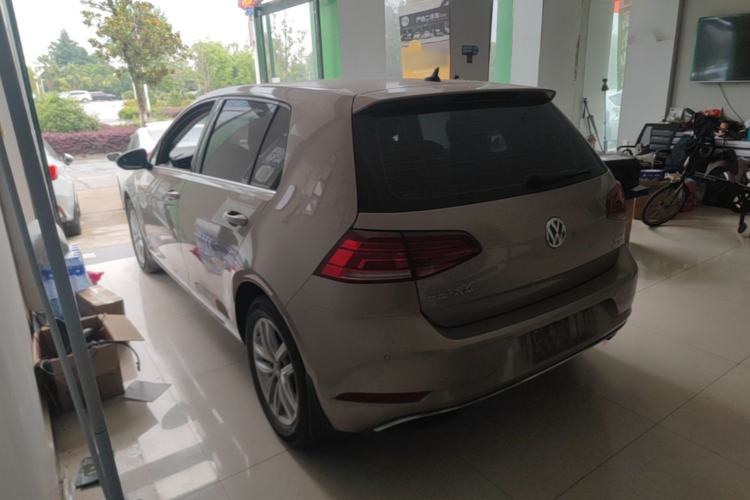 Used Volkswagen Golf 2019 280TSI DSG Comfort Version China VI Standard Rear Left 45 Deg