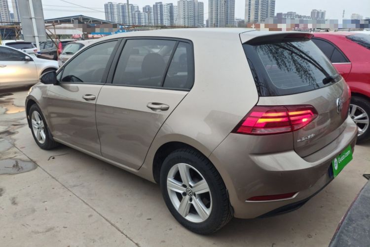 Used Volkswagen Golf 2019 1.6L Automatic Fashion Model China V Standard Rear Left 45 Deg