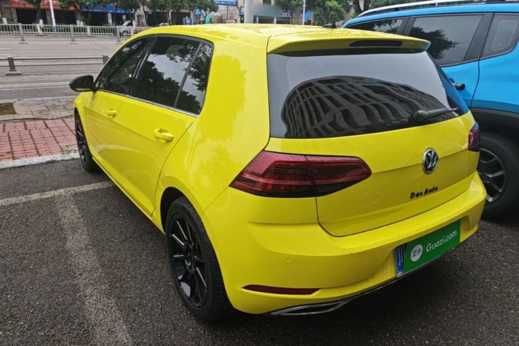 Used Volkswagen Golf 2019 280TSI DSG Luxury Version China V Standard Rear Left 45 Deg