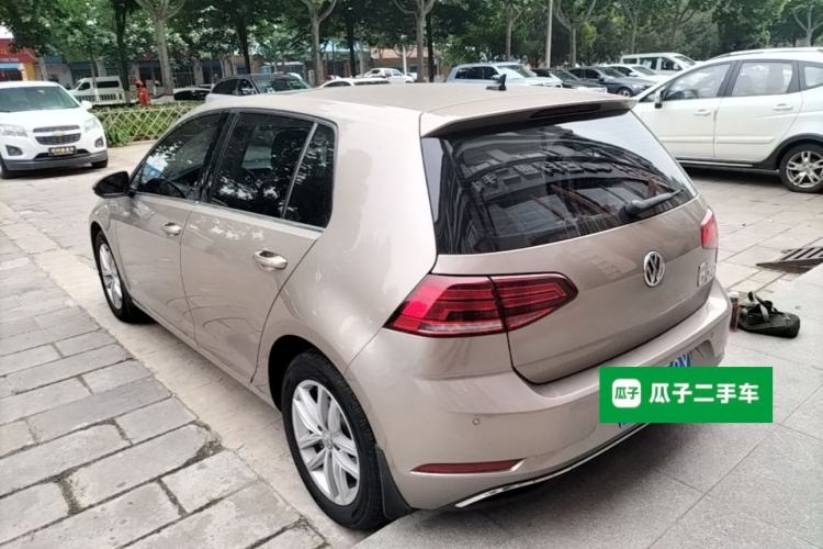 Used Volkswagen Golf 2019 200TSI DSG Comfort & Ambition Edition China VI Standard Rear Left 45 Deg