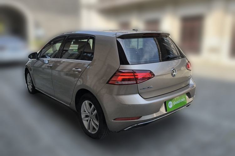 Used Volkswagen Golf 2019 280TSI DSG Comfort Version China VI Standard Rear Left 45 Deg