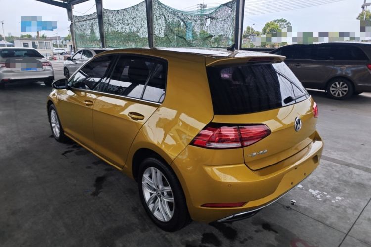 Used Volkswagen Golf 2019 1.6L Automatic Comfort Model China V Standard Rear Left 45 Deg