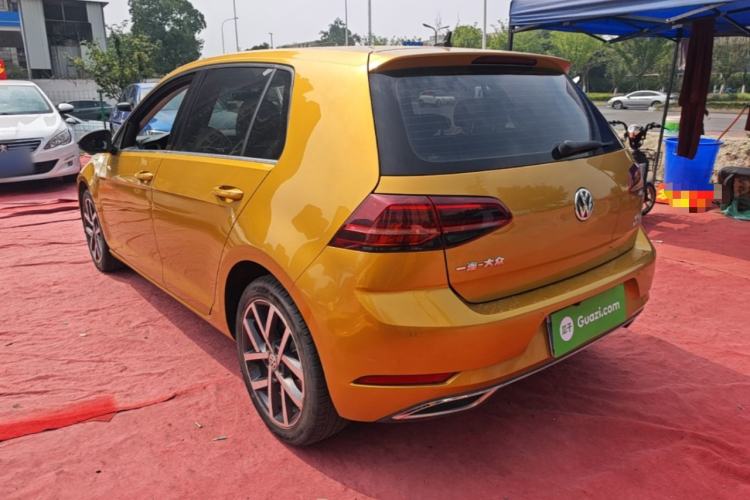 Used Volkswagen Golf 2019 280TSI DSG Luxury Version China V Standard Rear Left 45 Deg