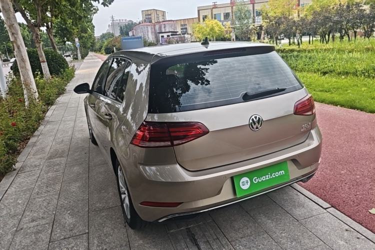 Used Volkswagen Golf 2019 280TSI DSG Comfort Version China VI Standard Rear Left 45 Deg