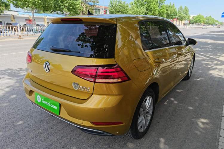 Used Volkswagen Golf 2019 280TSI DSG Comfort Version China V Standard Rear Right 45 Deg