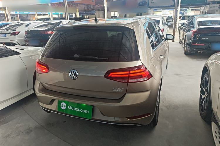 Used Volkswagen Golf 2019 280TSI DSG Comfort Version China V Standard Rear Right 45 Deg