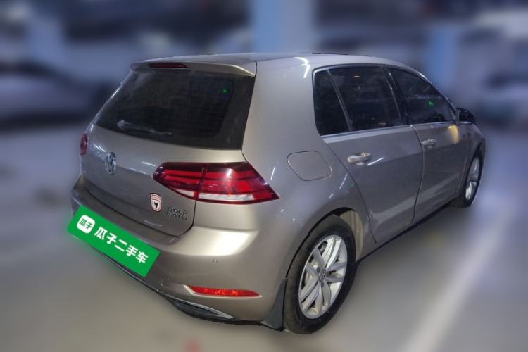 Used Volkswagen Golf 2019 200TSI DSG Comfort & Ambition Edition China VI Standard Rear Right 45 Deg