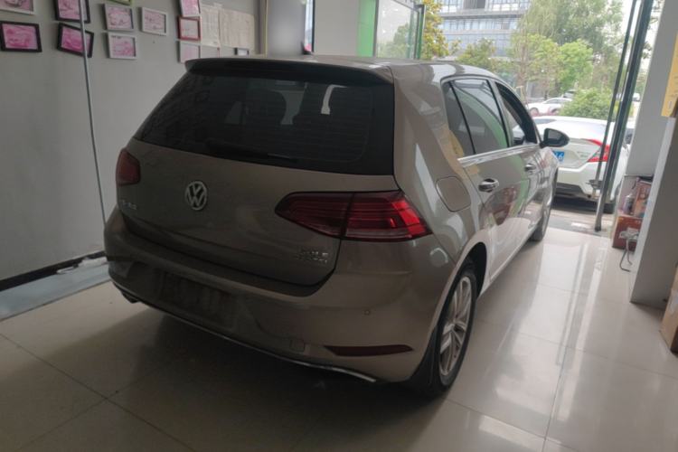 Used Volkswagen Golf 2019 280TSI DSG Comfort Version China VI Standard Rear Right 45 Deg