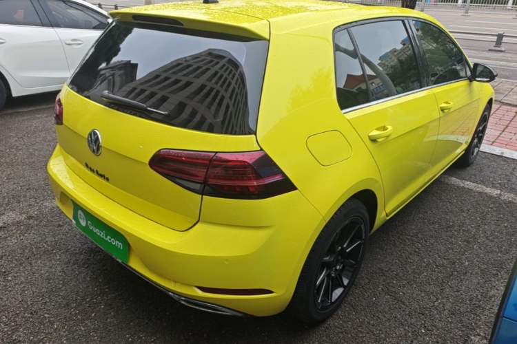 Used Volkswagen Golf 2019 280TSI DSG Luxury Version China V Standard Rear Right 45 Deg
