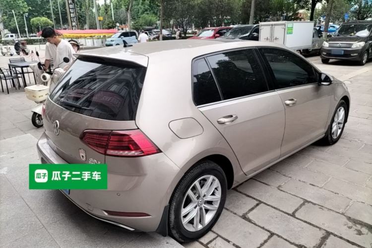 Used Volkswagen Golf 2019 200TSI DSG Comfort & Ambition Edition China VI Standard Rear Right 45 Deg