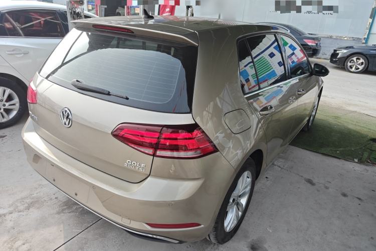 Used Volkswagen Golf 2019 280TSI DSG Comfort Version China V Standard Rear Right 45 Deg