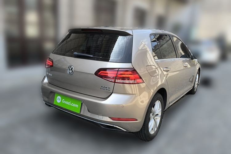 Used Volkswagen Golf 2019 280TSI DSG Comfort Version China VI Standard Rear Right 45 Deg