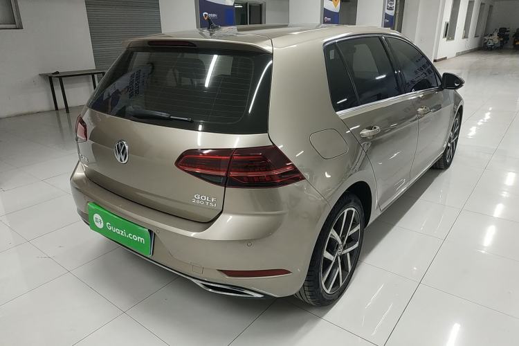 Used Volkswagen Golf 2019 280TSI DSG Luxury Version China V Standard Rear Right 45 Deg