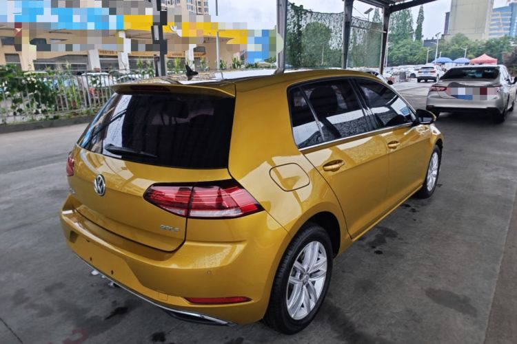 Used Volkswagen Golf 2019 1.6L Automatic Comfort Model China V Standard Rear Right 45 Deg