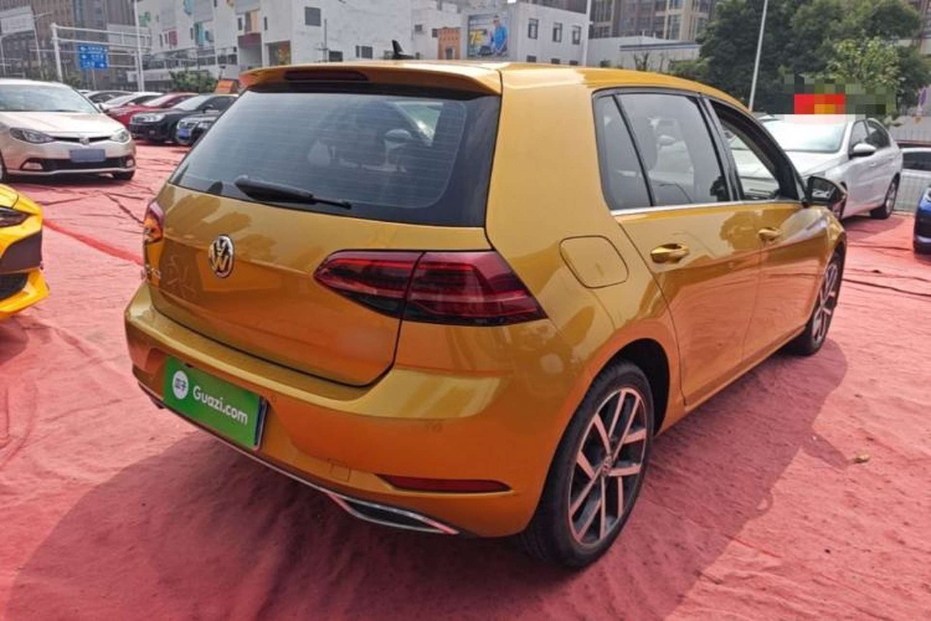 Used Volkswagen Golf 2019 280TSI DSG Luxury Version China V Standard Rear Right 45 Deg