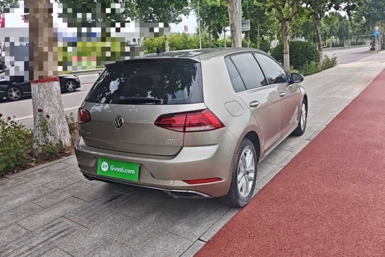 Used Volkswagen Golf 2019 280TSI DSG Comfort Version China VI Standard Rear Right 45 Deg
