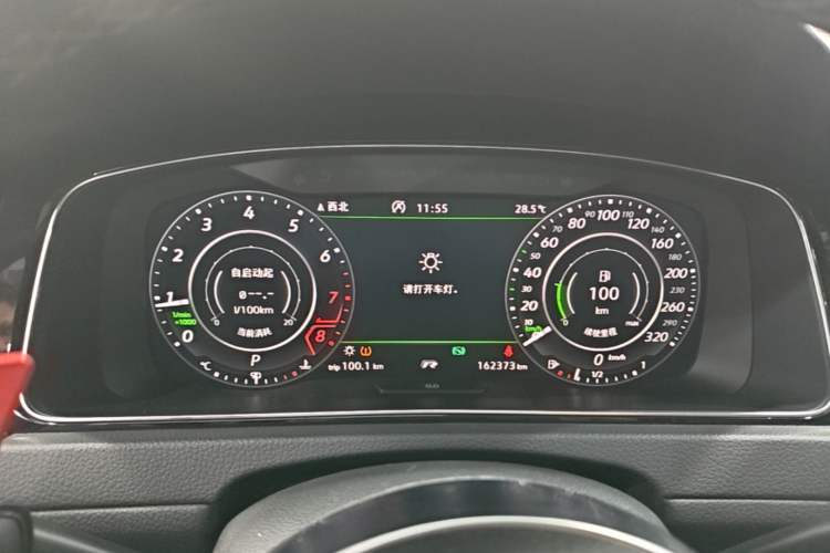 Used Volkswagen Golf 2020 Charming Edition 280TSI DSG R-Line Instrument Cluster