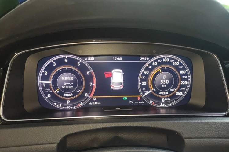 Used Volkswagen Golf 2020 Charming Edition 280TSI DSG R-Line Instrument Cluster