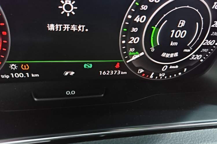 Used Volkswagen Golf 2020 Charming Edition 280TSI DSG R-Line Odometer Close Up