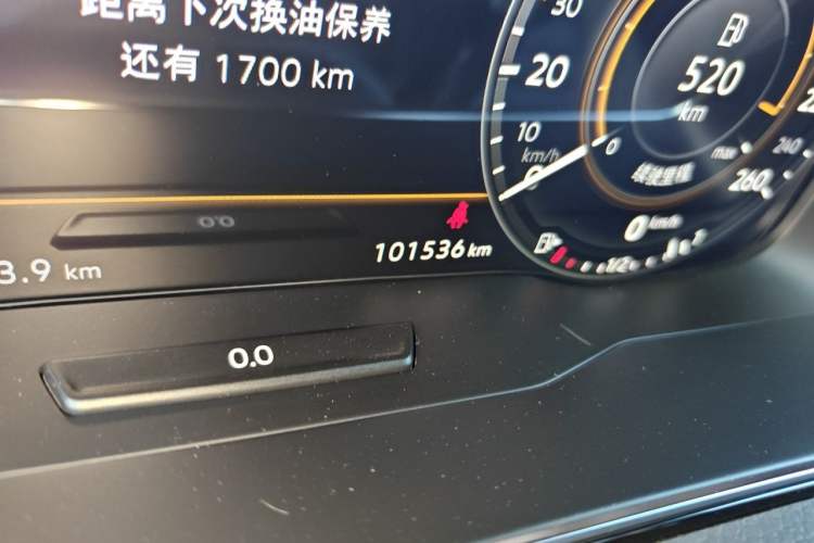 Used Volkswagen Golf 2020 Charming Edition 280TSI DSG R-Line Odometer Close Up