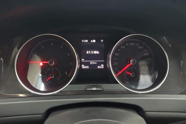 Used Volkswagen Golf 2020 Zhiai Edition 280TSI DSG Comfort Model Instrument Cluster