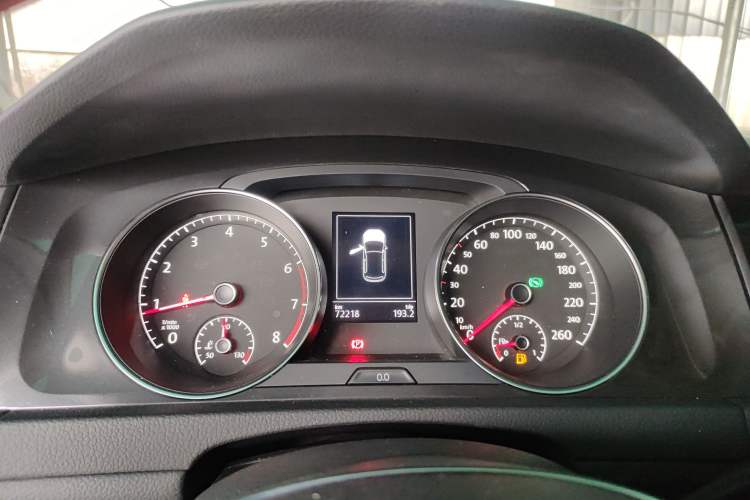 Used Volkswagen Golf 2020 Zhiai Edition 280TSI DSG Comfort Model Instrument Cluster