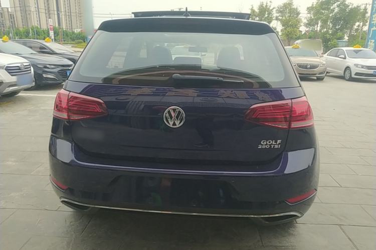 Used Volkswagen Golf 2020 Zhiai Edition 280TSI DSG Comfort Model Rear