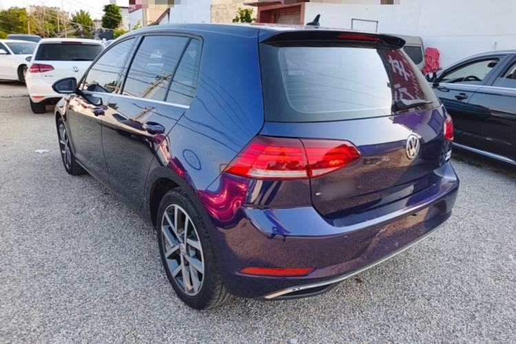 Used Volkswagen Golf 2020 Zhiai Edition 280TSI DSG Comfort Model Rear Left 45 Deg