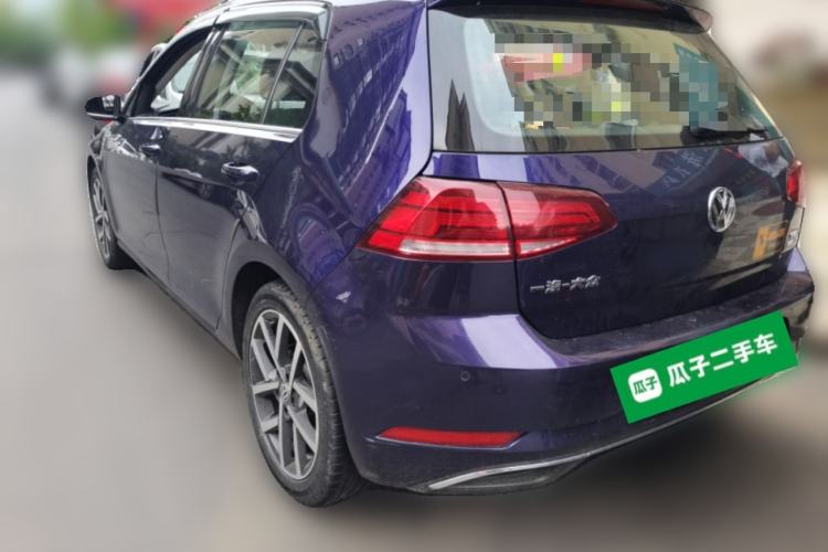 Used Volkswagen Golf 2020 Zhiai Edition 280TSI DSG Comfort Model Rear Left 45 Deg