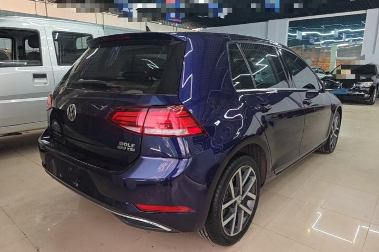 Used Volkswagen Golf 2020 Zhiai Edition 280TSI DSG Comfort Model Rear Right 45 Deg