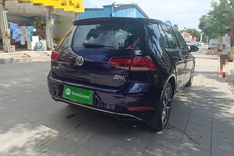 Used Volkswagen Golf 2020 280TSI DSG Comfort Version Rear Right 45 Deg