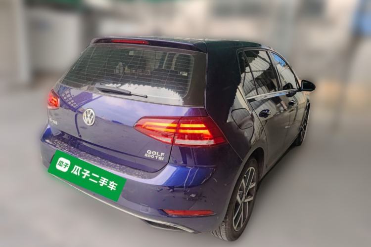 Used Volkswagen Golf 2020 Zhiai Edition 280TSI DSG Comfort Model Rear Right 45 Deg