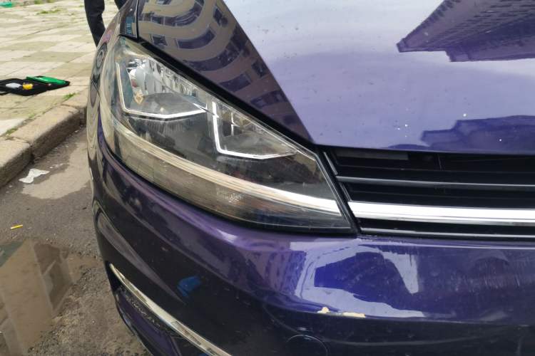 Used Volkswagen Golf 2020 Zhiai Edition 280TSI DSG Comfort Model Right Front Headlight