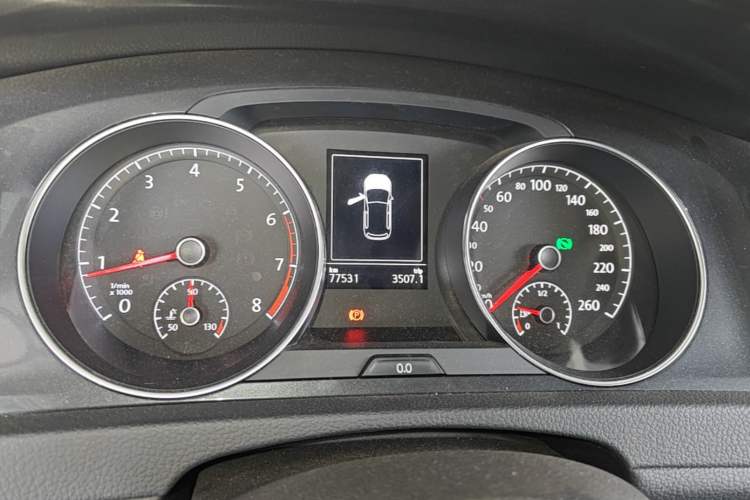 Used Volkswagen Golf 2020 Zhiai Edition 280TSI DSG Comfort Model Instrument Cluster