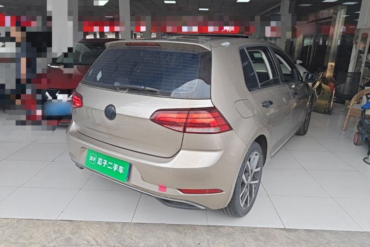 Used Volkswagen Golf 2020 Zhiai Edition 280TSI DSG Comfort Model Rear Right 45 Deg