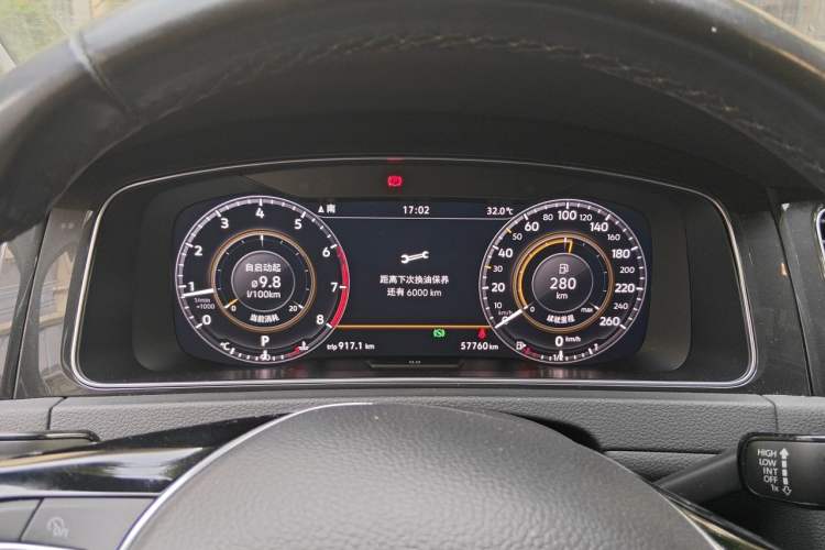 Used Volkswagen Golf 2020 280TSI DSG Luxury Edition Instrument Cluster