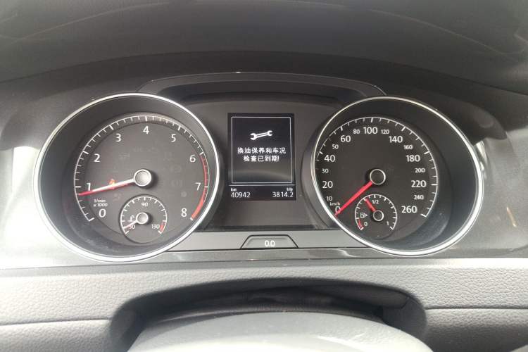 Used Volkswagen Golf 2020 Zhiai Edition 280TSI DSG Comfort Model Instrument Cluster