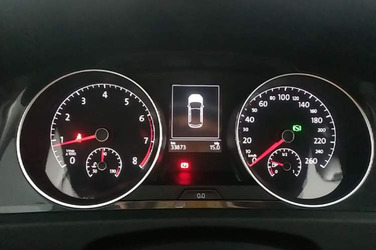 Used Volkswagen Golf 2020 Zhiai Edition 280TSI DSG Comfort Model Instrument Cluster