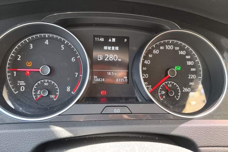 Used Volkswagen Golf 2020 Zhiai Edition 280TSI DSG Comfort Model Instrument Cluster