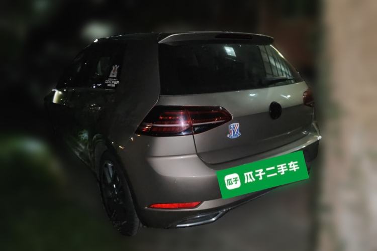 Used Volkswagen Golf 2020 Zhiai Edition 280TSI DSG Luxury Model Rear Left 45 Deg