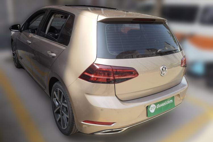 Used Volkswagen Golf 2020 Zhiai Edition 280TSI DSG Luxury Model Rear Left 45 Deg