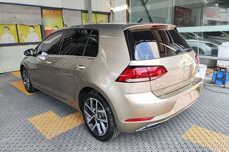 Used Volkswagen Golf 2020 Zhiai Edition 280TSI DSG Comfort Model Rear Left 45 Deg
