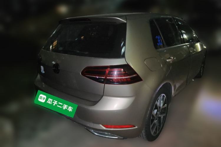 Used Volkswagen Golf 2020 Zhiai Edition 280TSI DSG Luxury Model Rear Right 45 Deg