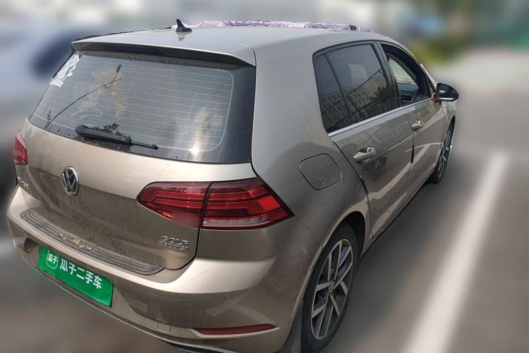 Used Volkswagen Golf 2020 Zhiai Edition 280TSI DSG Comfort Model Rear Right 45 Deg