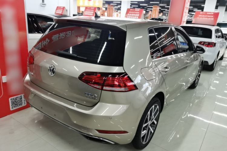 Used Volkswagen Golf 2020 Zhiai Edition 280TSI DSG Comfort Model Rear Right 45 Deg