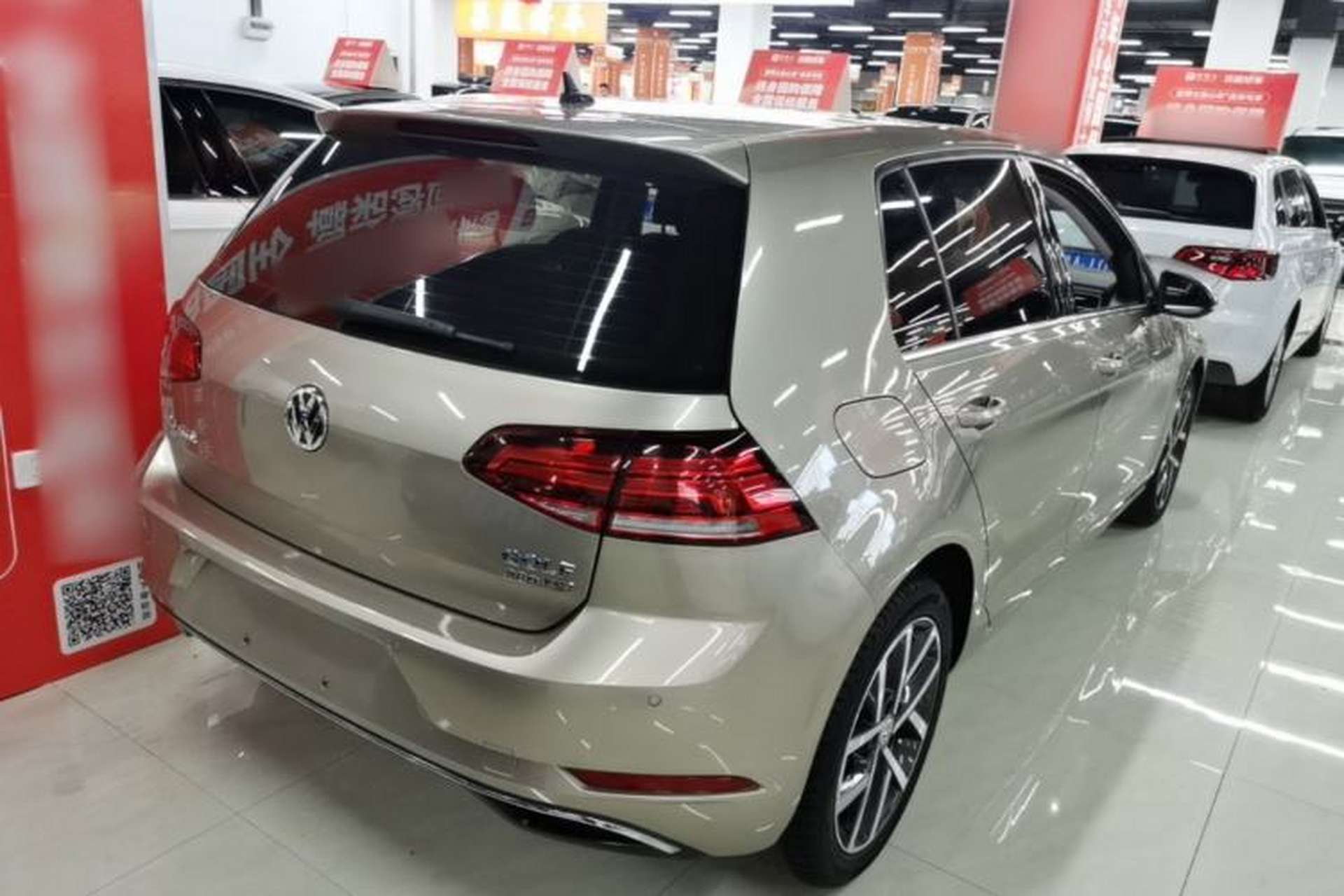 Used Volkswagen Golf 2020 Zhiai Edition 280TSI DSG Comfort Model Rear Right 45 Deg