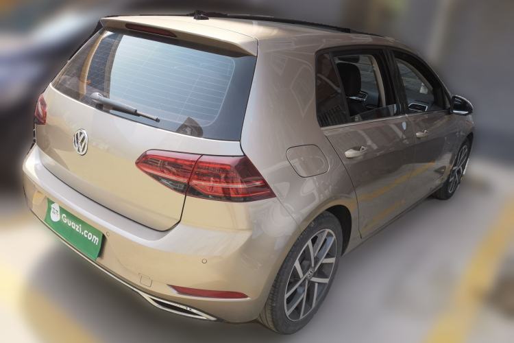Used Volkswagen Golf 2020 Zhiai Edition 280TSI DSG Luxury Model Rear Right 45 Deg