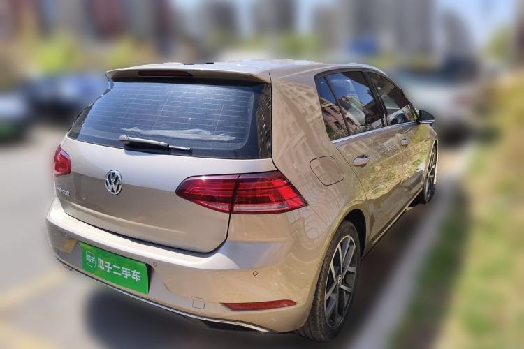 Used Volkswagen Golf 2020 Zhiai Edition 280TSI DSG Comfort Model Rear Right 45 Deg