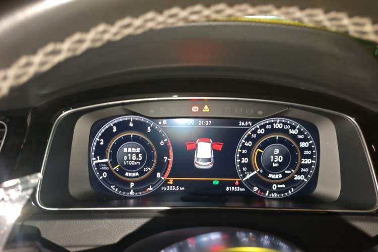 Used Volkswagen Golf 2020 Charming Edition 280TSI DSG R-Line Instrument Cluster