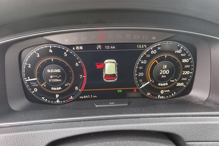 Used Volkswagen Golf 2020 280TSI DSG Luxury Edition Instrument Cluster
